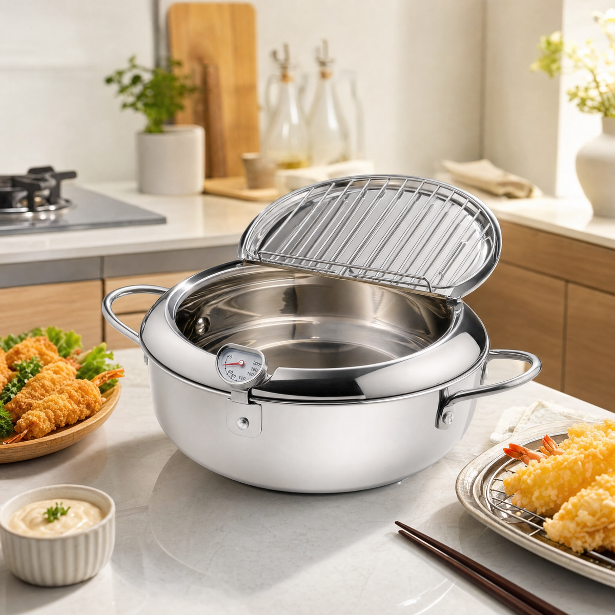 KARUYA Precision Fry Pot