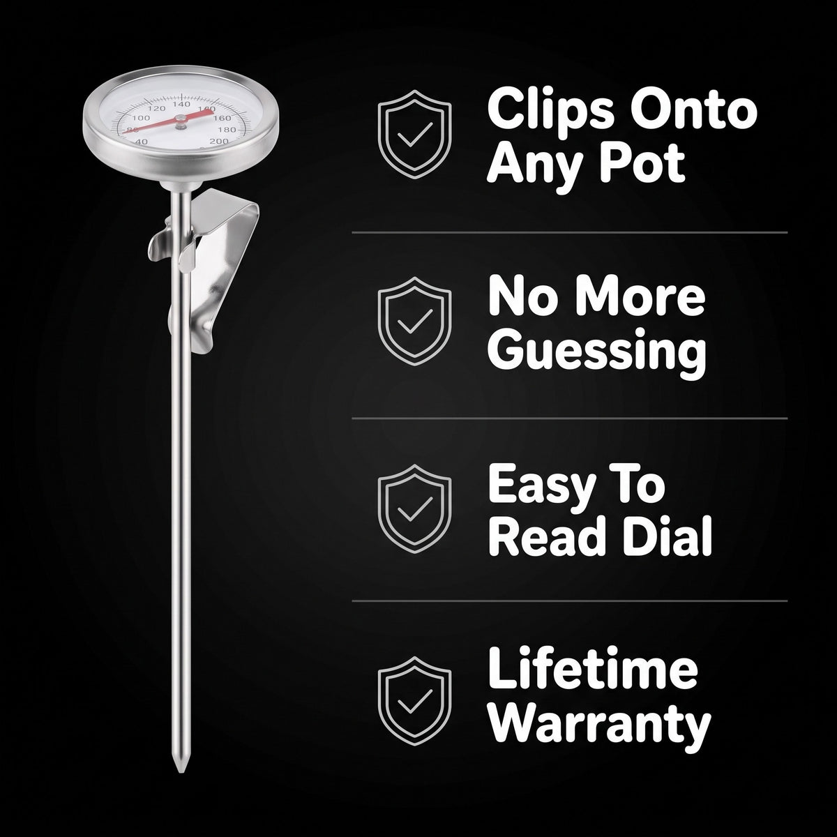 Deep Fry Temperature Probe benefits
