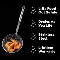Fry Spider Strainer benefits