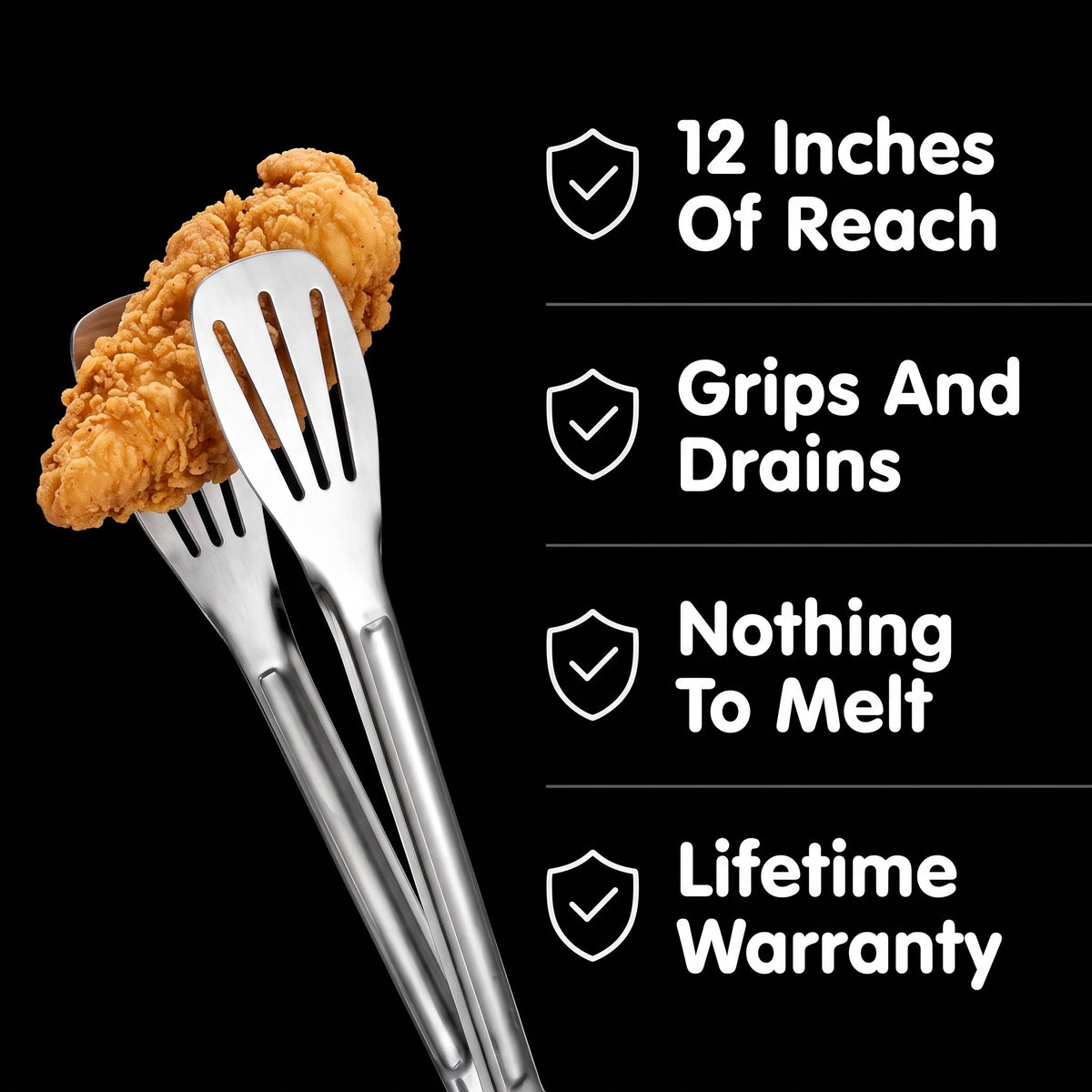 Frying Tongs benefits